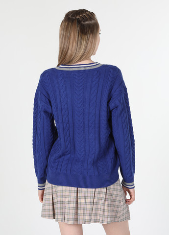 Синій демісезонний пуловер пуловер Colin's
