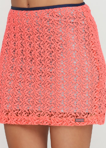 Розовая кэжуал с геометрическим узором юбка Superdry мини