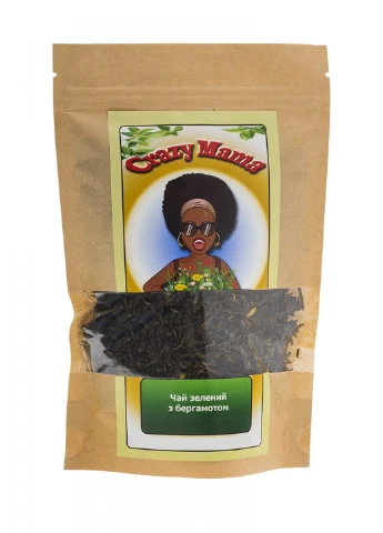 Чай зелений з бергамотом Crazy Mama 812265970 (252393335)