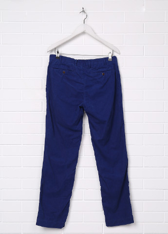 Синие кэжуал демисезонные со средней талией брюки Ralph Lauren