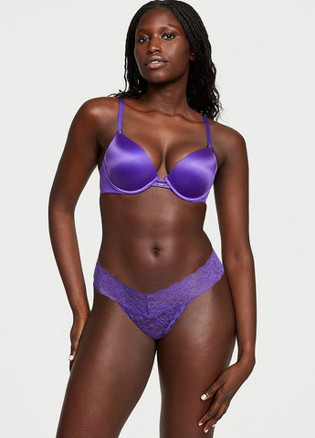 Фіолетовий демісезонний комплект (бюстгальтер, трусики) Victoria's Secret