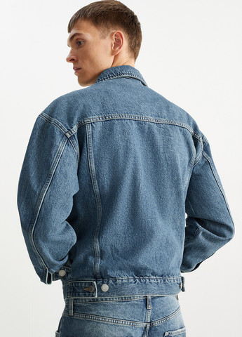 Синя демісезонна куртка C&A