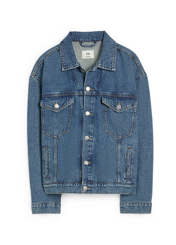 Синя демісезонна куртка C&A