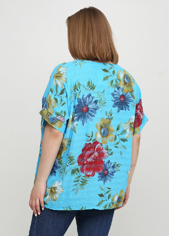 Голубая блуза New Collection