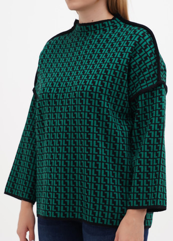 Зеленый демисезонный свитер Kiss Me