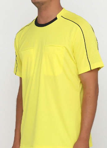 Желтая футболка adidas REF 16 JSY