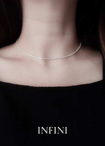 Колье (ожерелье) серебряное Infini чокер (250563043)