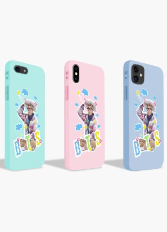Чохол силіконовий Apple Iphone 8 БТС (BTS) (6151-1066) MobiPrint (219333786)