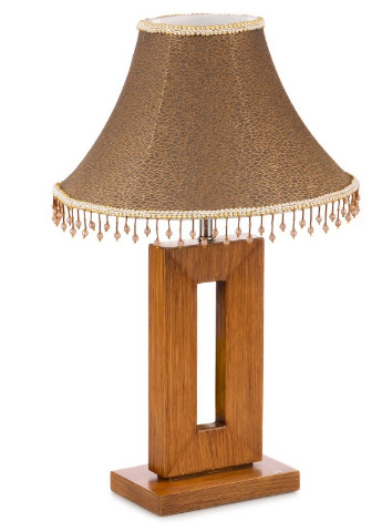 Настольная лампа из дерева с абажуром TL-28 Brille (253881601)