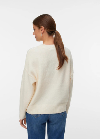 Молочный демисезонный джемпер джемпер Vero Moda