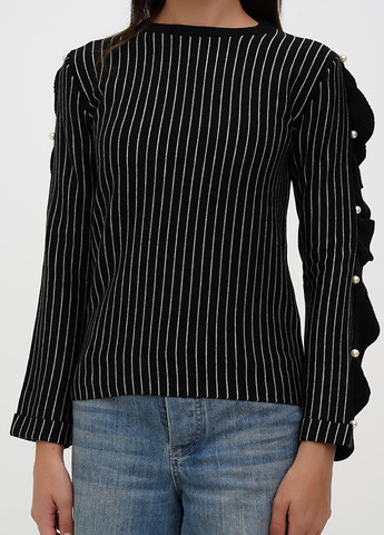 Чорний демісезонний джемпер джемпер Sassofono