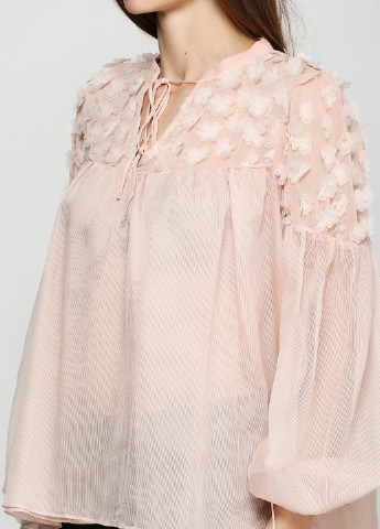 Персиковая летняя блуза Asos