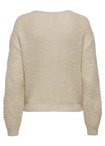 Світло-бежевий демісезонний пуловер пуловер Only