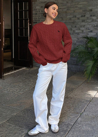 Бордовий демісезонний джемпер джемпер SHEIN