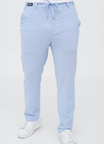 Блакитний демісезонний костюм (піджак, штани) брючний Trend Collection