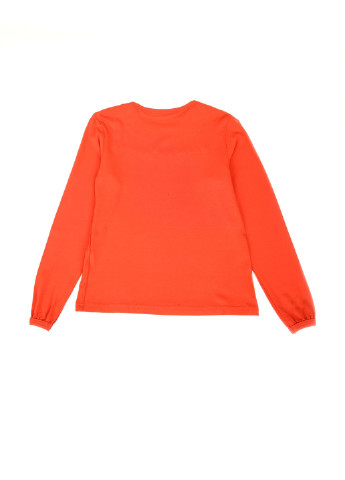 Коралловая однотонная блузка Mtp демисезонная