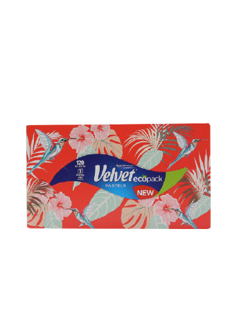 Серветки у коробці Pastels тришарові 120 шт Velvet (254794977)