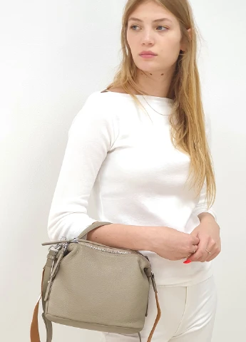 М'яка на плече жіноча крос-боді маленька повсякденна шкіряна 80933 Fashion Сумка (225899797)