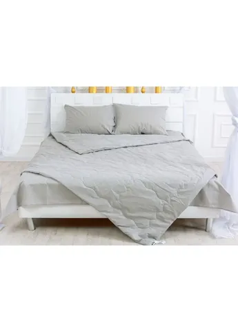Ковдра Літній комплект 2679 BamBoo 16-5703 Light Gray ковдра 140x20 (2200003114423) Mirson (254079260)