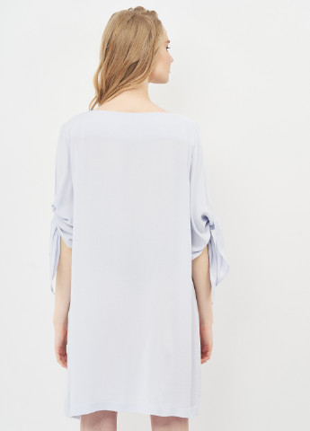 Блакитна кежуал сукня H&M однотонна