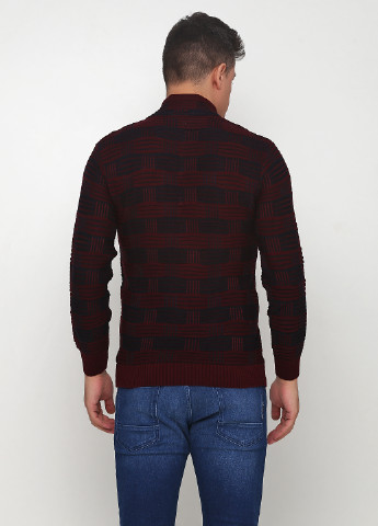 Бордовый демисезонный пуловер пуловер Renas