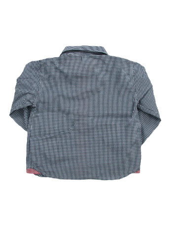 Серая кэжуал рубашка в клетку Wojcik с длинным рукавом