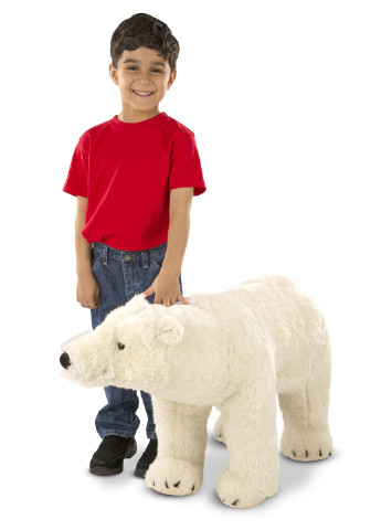 Мягкая игрушка Полярный медведь, 91 см Melissa & Doug (251317816)