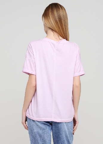 Світло-рожева літня футболка Made in Italy