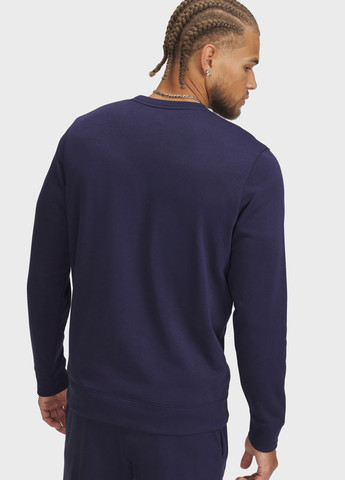 Темно-синій світшот Under Armour логотип без декору (322365771)