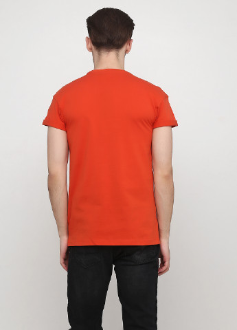 Оранжевая летняя футболка New Look