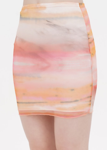 Разноцветная кэжуал с абстрактным узором юбка Boohoo