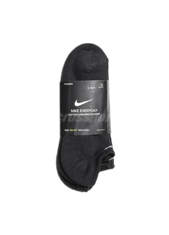 Носки Everyday Cushion No Show 3-pack black — SX7673-010 Nike (254343106)