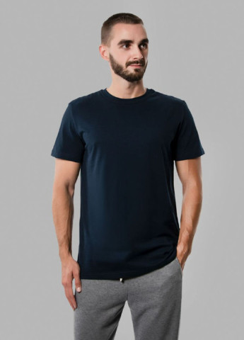 Темно-синя футболка Promin