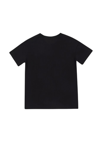 Чорна літня футболка O! clothing