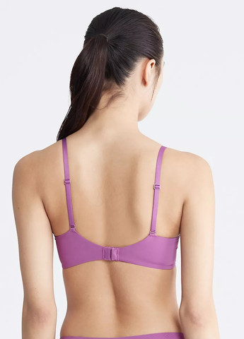 Фиолетовый демисезонный комплект (бюстгальтер, трусики) Calvin Klein