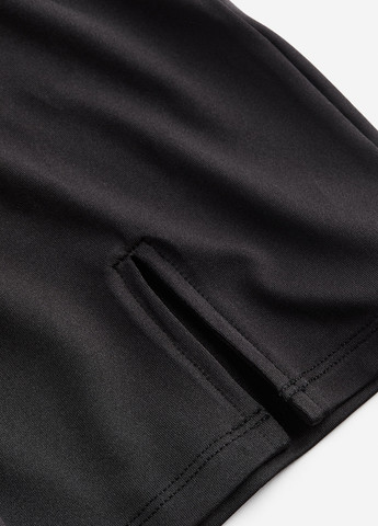 Чорна кежуал сукня сукня-футболка H&M однотонна