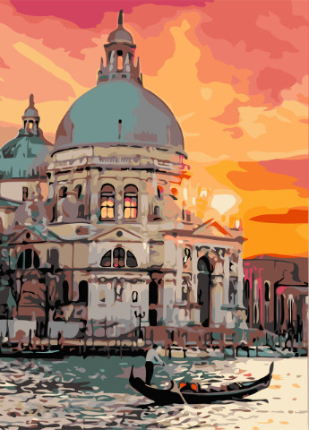 Картина по номерам "Сказочная Венеция" 40*50см ArtStory (252265760)