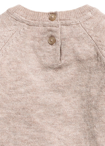 Бежевый демисезонный джемпер джемпер H&M