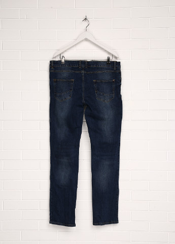 Светло-синие демисезонные прямые джинсы Livergy