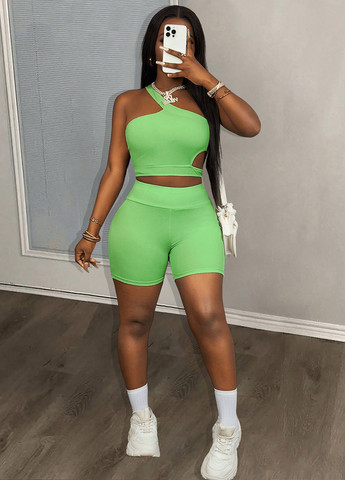 Костюм (топ, шорты) SHEIN (342068215)