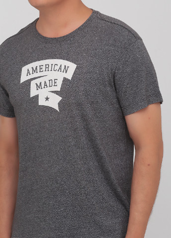 Темно-серая футболка American Giant