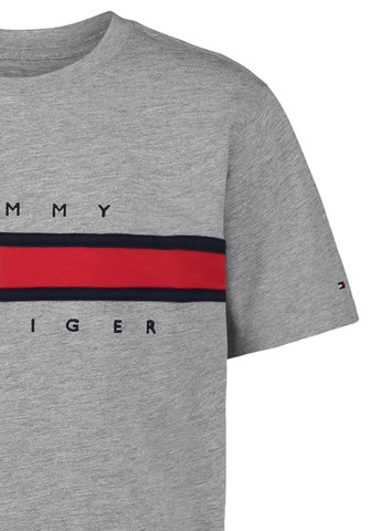 Сіра літня футболка Tommy Hilfiger
