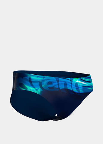 Мужские темно-синие пляжные плавки брифы Arena