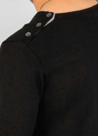 Черный демисезонный пуловер пуловер Bonavita
