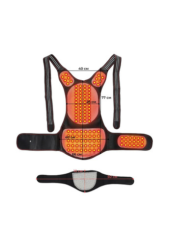 Магнітний корсет для корекції постави, 77х40 см TV-magazin (293107068)