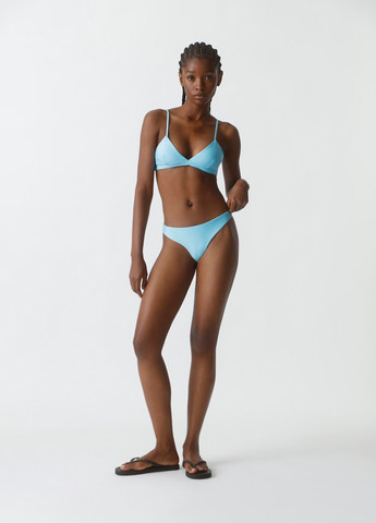 Голубой купальные труси однотонные Lefties