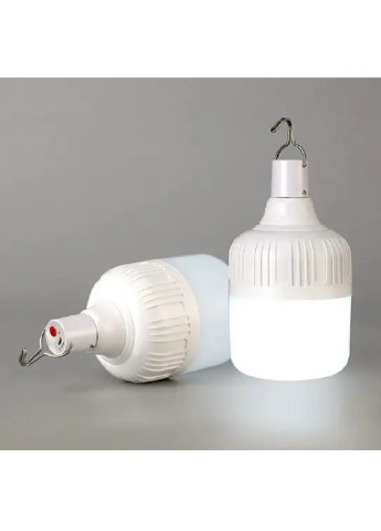 Кемпинговая светодиодная подвесная туристическая лампа на аккумуляторе 3 режима свечения (473678-Prob) Белая Unbranded (256144154)