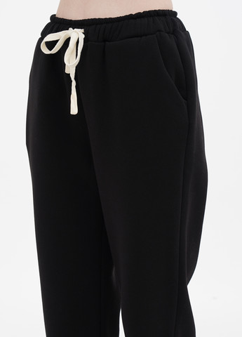 Черные кэжуал зимние джоггеры брюки Made in Italy