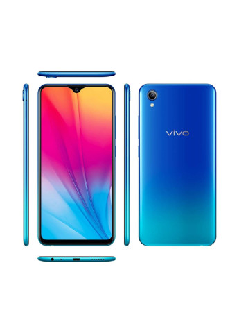 Смартфон Y91c 2 / 32GB Ocean Blue Vivo y91c 2/32gb ocean blue (137494214)