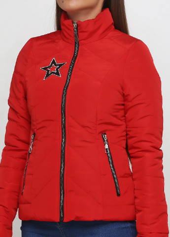Красная демисезонная куртка Cosses